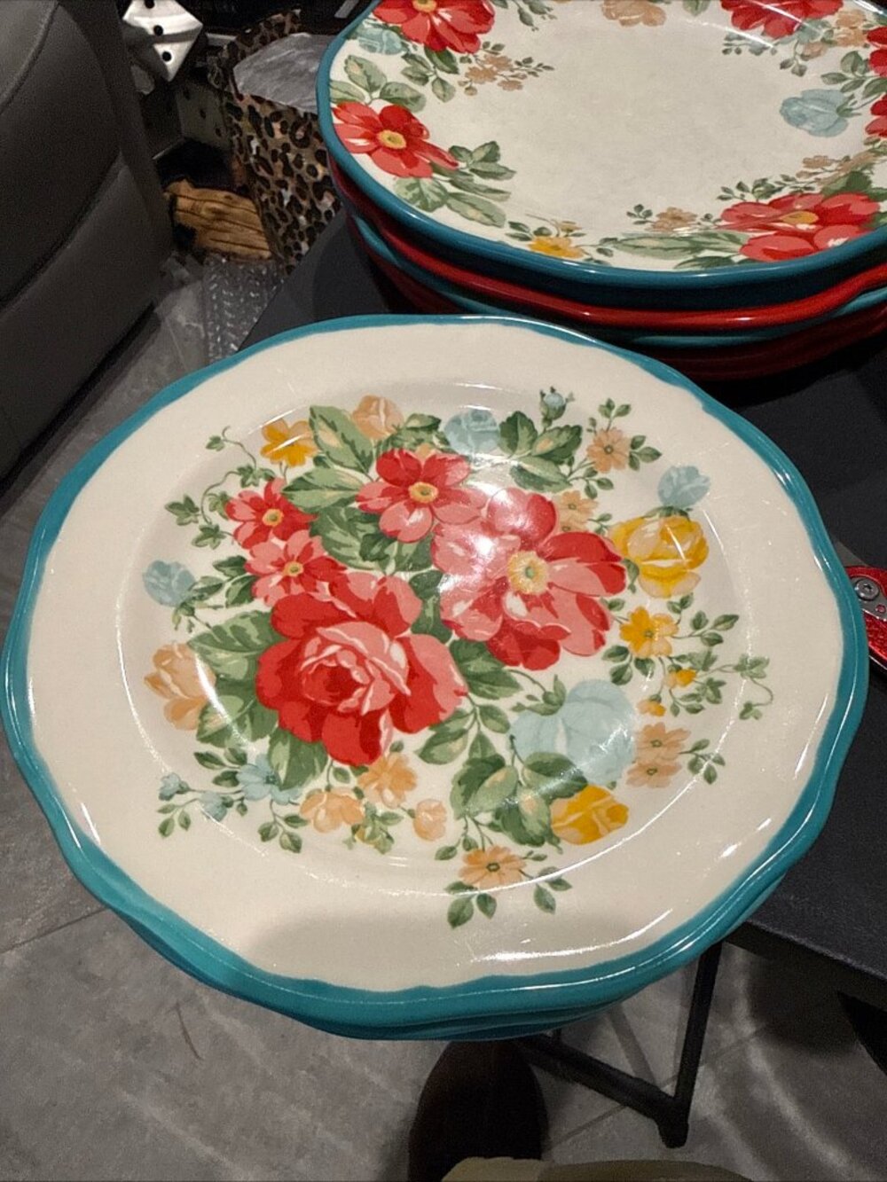 Pioneer Woman Vintage Floral Salad Plate 11262473